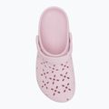 Šlepetės Crocs Classic Floral Cutout Clog pink milk 6