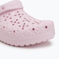 Šlepetės Crocs Classic Floral Cutout Clog pink milk 8