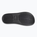 Moteriškos šlepetės per pirštą Crocs Getaway Platform Toe Loop black 3