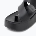 Moteriškos šlepetės per pirštą Crocs Getaway Platform Toe Loop black 7