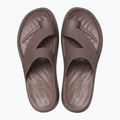 Moteriškos šlepetės per pirštą Crocs Getaway Platform Toe Loop truffle 2