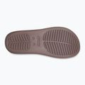 Moteriškos šlepetės per pirštą Crocs Getaway Platform Toe Loop truffle 3
