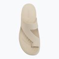Moteriškos šlepetės per pirštą Crocs Getaway Platform Toe Loop sandstone 5