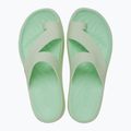 Moteriškos šlepetės per pirštą Crocs Getaway Platform Toe Loop jade tint 4
