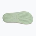 Moteriškos šlepetės per pirštą Crocs Getaway Platform Toe Loop jade tint 5