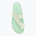 Moteriškos šlepetės per pirštą Crocs Getaway Platform Toe Loop jade tint 5