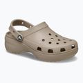 Moteriškos šlepetės Crocs Classic Platform Clog taupe