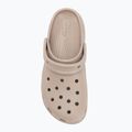 Moteriškos šlepetės Crocs Classic Platform Clog taupe 6
