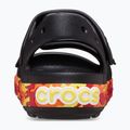 Vaikiški sandalai Crocs Crocband Cruiser Flames black 3