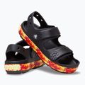 Vaikiški sandalai Crocs Crocband Cruiser Flames black 6