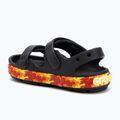 Vaikiški sandalai Crocs Crocband Cruiser Flames black 3