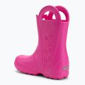 Vaikiški guminiai batai Crocs Handle It Rain Boot Kids pink crush 3