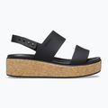 Moteriški sandalai Crocs Brooklyn Cork Low Wedge black/black 2