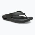 Šlepetės per pirštą Crocs InMotion Flip black
