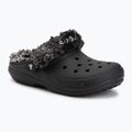 Šlepetės Crocs Classic Fleece Lined black
