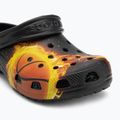 Vaikiškos šlepetės Crocs Flaming Bball Clog Kids black 8