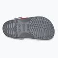 Vaikiškos šlepetės Crocs Classic Soccer Band Clog Kids slate grey 12
