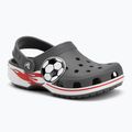 Vaikiškos šlepetės Crocs Classic Soccer Band Clog Kids slate grey 2