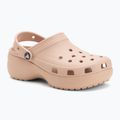 Moteriškos šlepetės Crocs Classic Platform Clog pink caramel 2