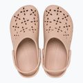 Šlepetės Crocs Classic Floral Cutout Clog pink caramel 5