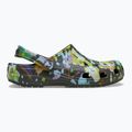 Šlepetės Crocs Classic Painted Floral black sand 10