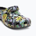 Šlepetės Crocs Classic Painted Floral black sand 8