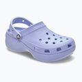 Moteriškos šlepetės Crocs Classic Platform Clog blue haze