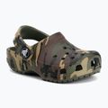 Vaikiškos šlepetės Crocs Classic Camouflage Toddler army green/multi 2