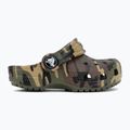 Vaikiškos šlepetės Crocs Classic Camouflage Toddler army green/multi 3