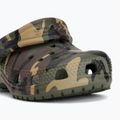 Vaikiškos šlepetės Crocs Classic Camouflage Toddler army green/multi 8