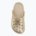 Vaikiškos šlepetės Crocs Classic Chunky Glitter sandstone 6