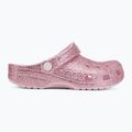 Vaikiškos šlepetės Crocs Classic Chunky Glitter pink milk 3