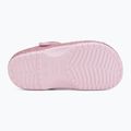 Vaikiškos šlepetės Crocs Classic Chunky Glitter pink milk 5