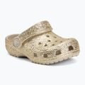 Vaikiškos šlepetės Crocs Classic Chunky Glitter 211940 sandstone