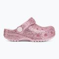 Vaikiškos šlepetės Crocs Classic Chunky Glitter 211940 pink milk 3