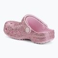 Vaikiškos šlepetės Crocs Classic Chunky Glitter 211940 pink milk 4