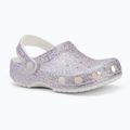 Vaikiškos šlepetės Crocs Classic Fantasy Glitter white 2