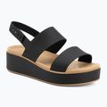 Moteriškos basutės  Crocs Brooklyn Matte Wrap Low Wedge black/cashew