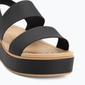 Moteriškos basutės  Crocs Brooklyn Matte Wrap Low Wedge black/cashew 7