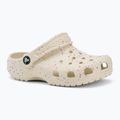Vaikiškos šlepetės Crocs Classic Glow Paint Splatter summit white/multi