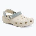 Vaikiškos šlepetės Crocs Classic Denim Flower Adjustment Backstrap 2