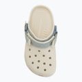 Vaikiškos šlepetės Crocs Classic Denim Flower Adjustment Backstrap 6