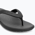 Šlepetės per pirštą Crocs Coast Flip black/slate grey 7