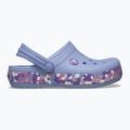 Vaikiškos šlepetės Crocs Crockband Glow Confetti Band blue haze/multi 10