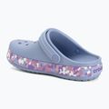 Vaikiškos šlepetės Crocs Crockband Glow Confetti Band blue haze/multi 4
