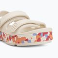 Vaikiškos basutės Crocs Crocband Cruiser Glow Confetti Band summit white/guava 7