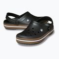 Vaikiškos šlepetės Crocs Crocband Gum black 6