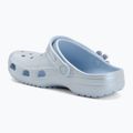 Vaikiškos šlepetės Crocs Classic Pearl Shine blue frost 4