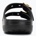 Moteriškos šlepetės Crocs Saturday Metallic Buckle black 6