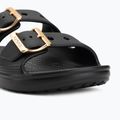 Moteriškos šlepetės Crocs Saturday Metallic Buckle black 7